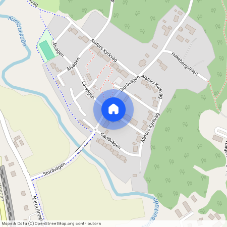 Abborrvägen, Kungsbacka