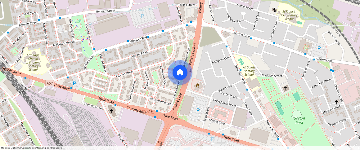 Lawnswood Road, Manchester, M12