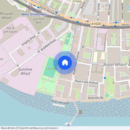 Steamer Building, Riverscape Walk E16