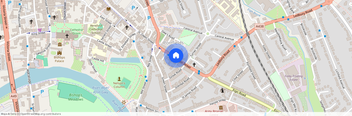 St. Owens Street, Hereford, HR1