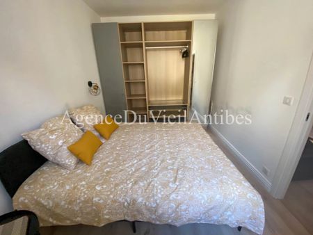 VIEIL ANTIBES - 2p de 32 m² loué meublé à l'année - Photo 2