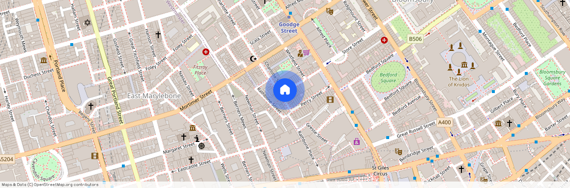 Charlotte Street, Fitzrovia, W1T