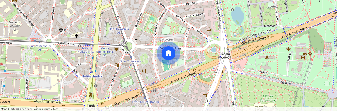 al. Aleja Wyzwolenia, Śródmieście Południowe, Śródmieście, Warszawa, mazowieckie