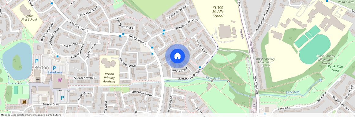 22 Sutherland Grove, Perton. Wolverhampton, WV6 7PA