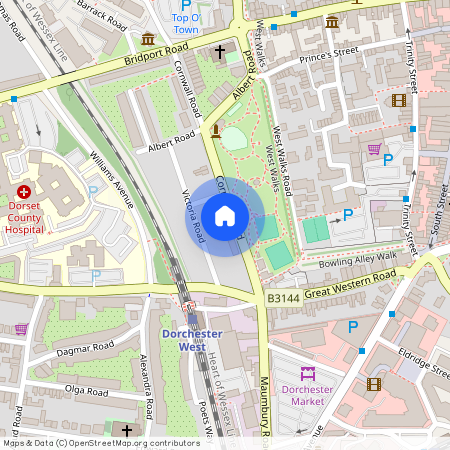 Cornwall Road, Dorchester, Dorset, DT1