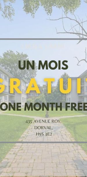 UN MOIS GRATUIT I Unité 2 chambres ENTIÈREMENT RÉNOVÉE à louer - Photo 1