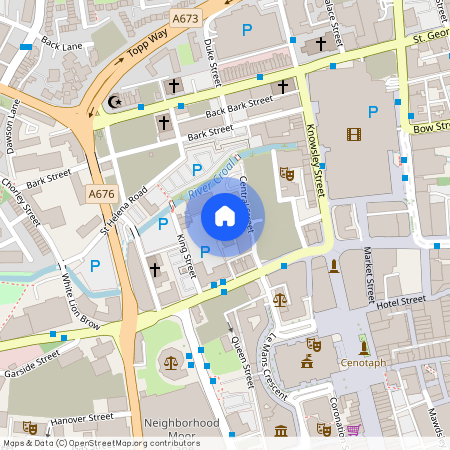 at Deansgate Gardens, Central Street BL1