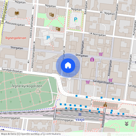 Växjö, Västergatan, 6B, 35230