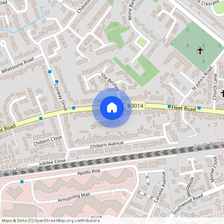 Fleet Road, Farnborough, Hampshire, GU14