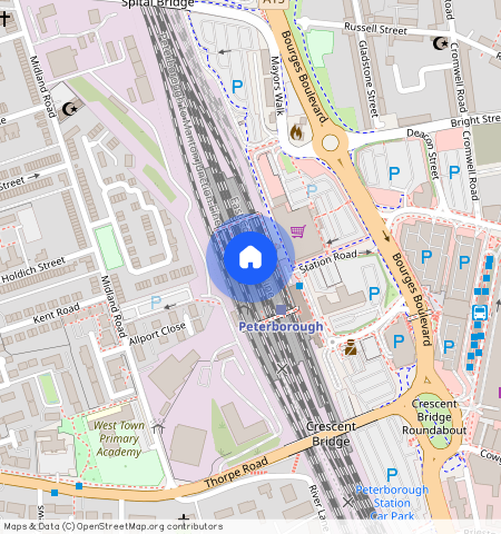 Central Court, Lincoln Road, Peterborough, PE1, PE1, Peterborough