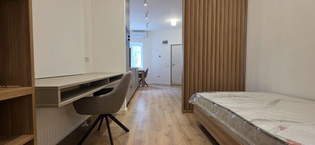 Rent a brand new studio apartment, located in the historic center of Cluj-Napoca, about 10 minutes from the University of Medicine and Pharmacy - Fotografie 1