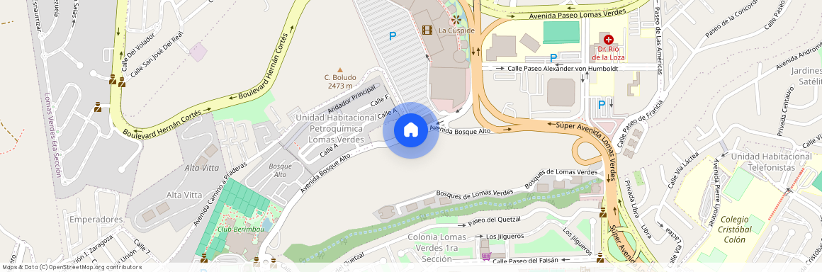Bosques de Lomas Verdes, 53120 Naucalpan de Juárez, MEX, Mexico