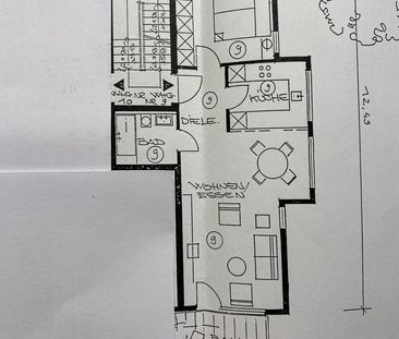 2 1/2 Zimmerwohnung in Asperg 52 m² zu vermieten - Foto 1