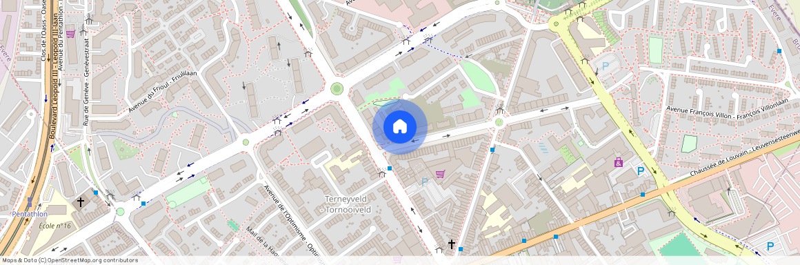 Avenue Franz Guillaume, 29, 5, 1140, Evere