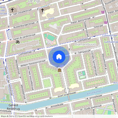 Zuid Pijp, 1073 JR, Coöperatiehof, Amsterdam