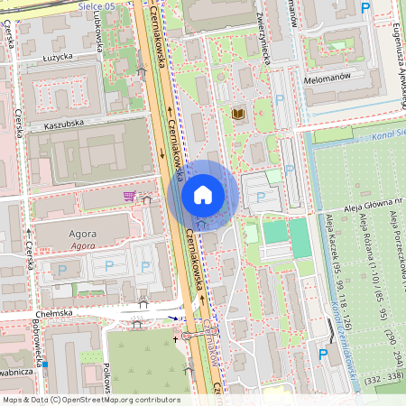 ul. Czerniakowska 34, Czerniaków, Mokotów, Warszawa, mazowieckie