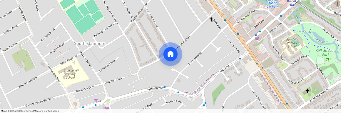 Oakleigh Avenue, HA8, Edgware