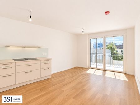 Moderner, urbaner 3-Zimmer-Erstbezug mit südwestlichen Balkon & Klimaanlage - Foto 3