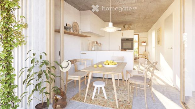 Moderne 3.5-Zimmer-Genossenschaftswohnung im Erdgeschoss in Augst ab Sommer 2027 - Foto 1