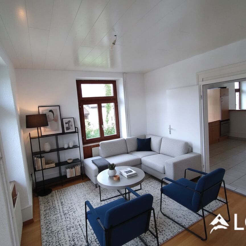 For rent - Spacious 4.5 room apartment in Courfaivre - Photo 1