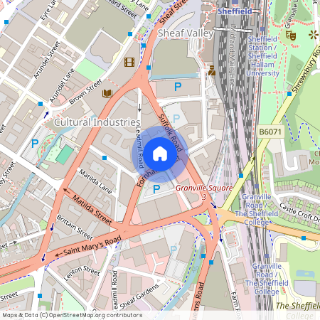 Columbia Place, 77 Fornham Street, Sheffield, S2 4AR, United Kingdom