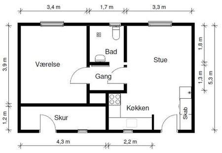 2-værelses studiebolig - Photo 3