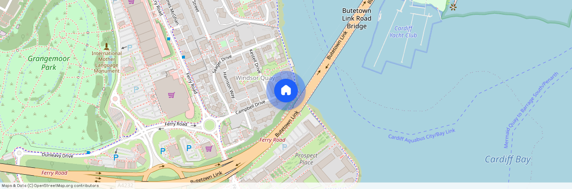 Campbell Drive, CF11 7TQ, Cardiff Bay