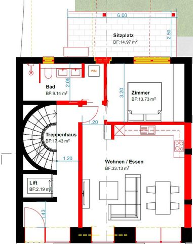 Kernsanierte 2.5 Zimmer-Wohnung mit grossem, gedeckte Gartensitzplatz - Foto 5