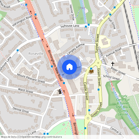 Bank Street, Coseley, WV14