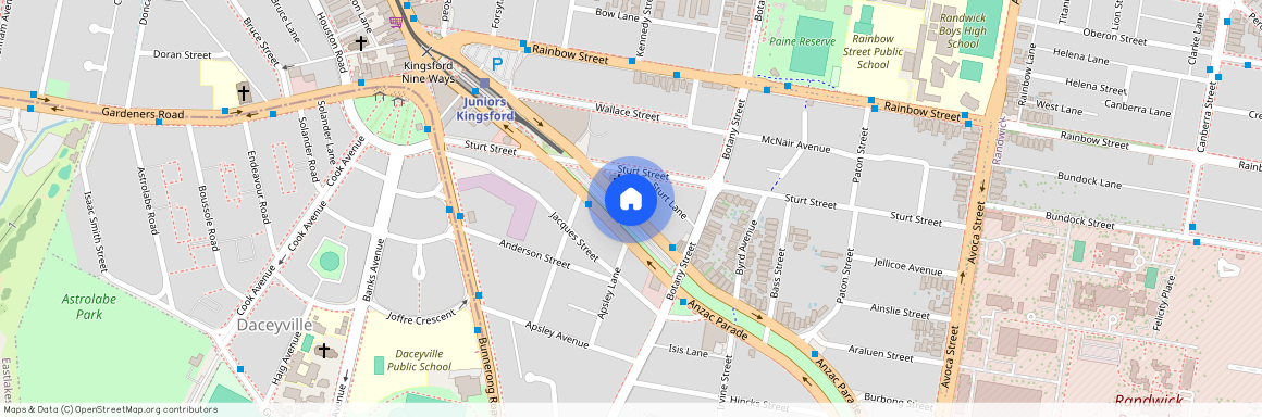 Anzac Parade, Sydney, New South Wales 2032