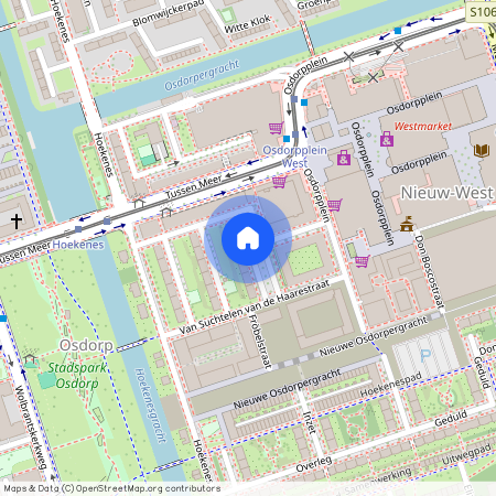 Osdorp-Oost, 1068 GE, Martini van Geffenstraat, Amsterdam