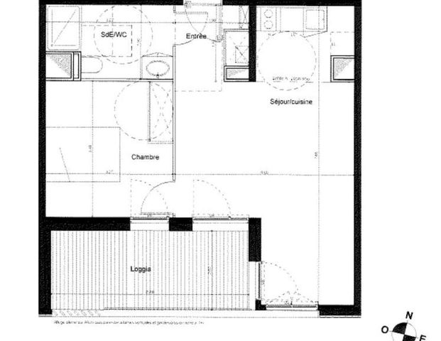 location Appartement T2 DE 46.1m² À BORDEAUX - Photo 1