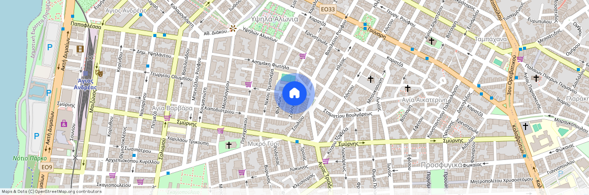 Ζαλόγγου 1, Πάτρα 262 24 (26224)