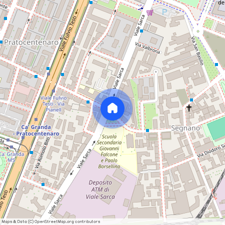 Via Salvatore Pianell, Milan, Lombardy 20125