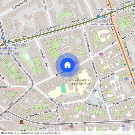 Ackerstraße 142, 40233 Düsseldorf - Flingern Nord