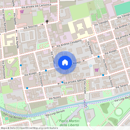 Via asiago, Milano, Lombardy 20128