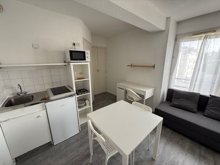A louer Studio Meublé 18 M2 centre ville quartier Jaurès - Photo 3