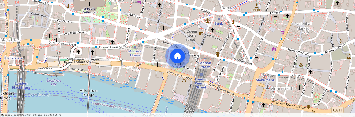 College Hill, City Of London, London, EC4R