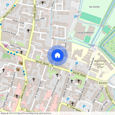 Hyde Abbey Road, Winchester, SO23