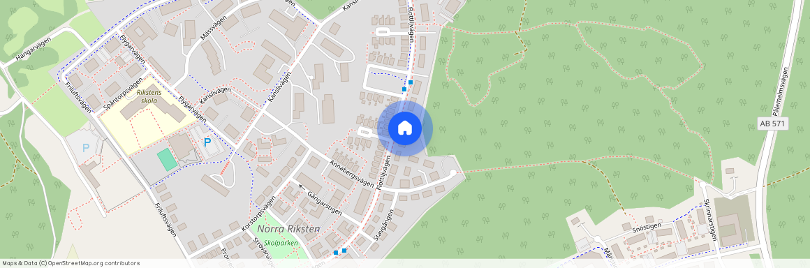 Flottiljvägen, Tullinge