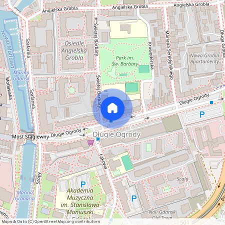 ul. św. Barbary, Śródmieście, Gdańsk, pomorskie