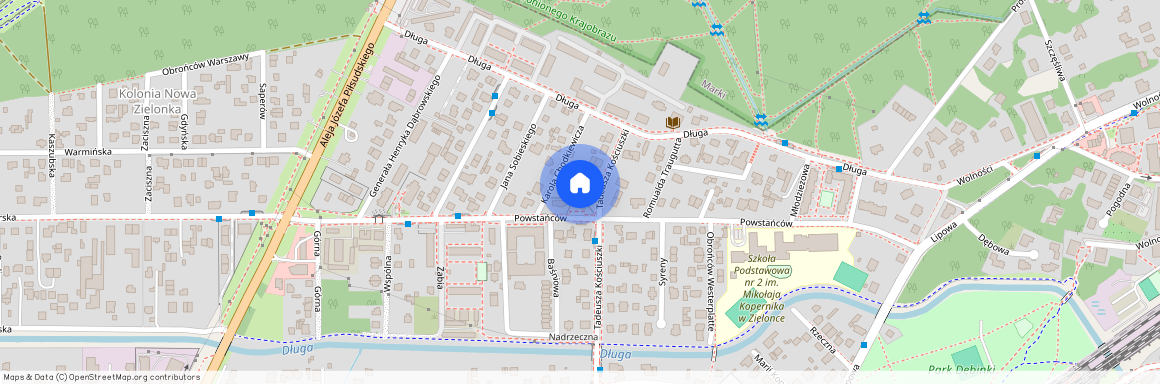 ul. Baśniowa, Zielonka, wołomiński, mazowieckie