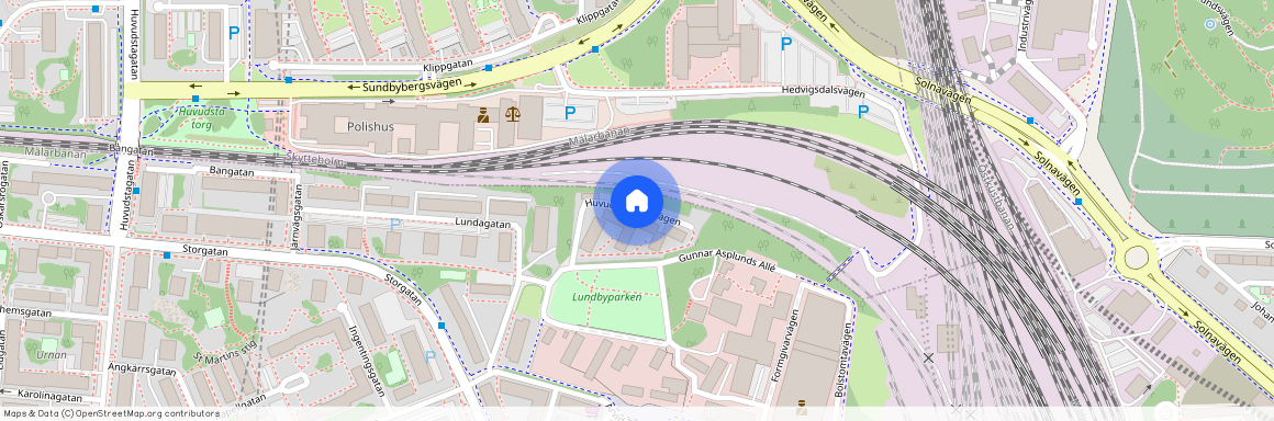 Huvudstalundsvägen, Solna