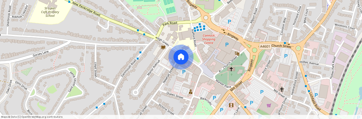 High Green Court, Cannock