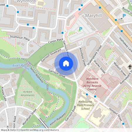 Garrioch Road, North Kelvinside, Glasgow, G20