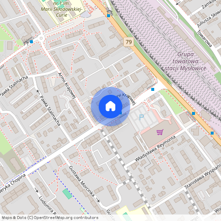 ul. Fryderyka Chopina, Mysłowice, śląskie