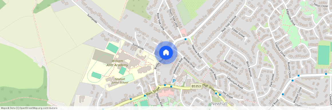 Bretby Road, Swadlincote, Derbyshire, DE11