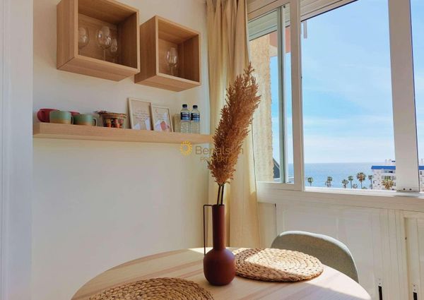 HALF SEASON STUDIO FOR RENT FROM 15/10/23 - 31/03/24 IN BENALMÁDENA IN 2ND LINE OF BEACH.-