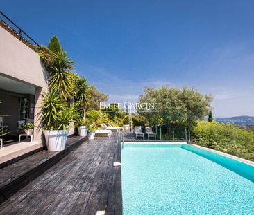 Villa contemporaine à la location - Grimaud - Vue sur le golfe de S... - Photo 6