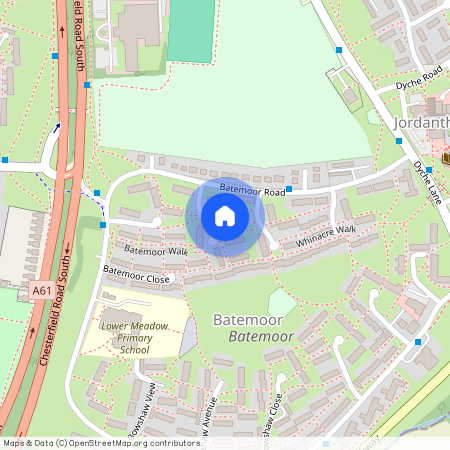 Batemoor Place, Sheffield, South Yorkshire, UK, S8